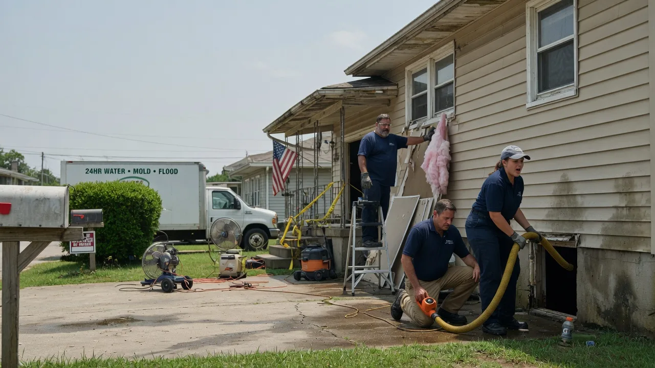 Water Damage Repair in Tennessee Ridge, TN near me